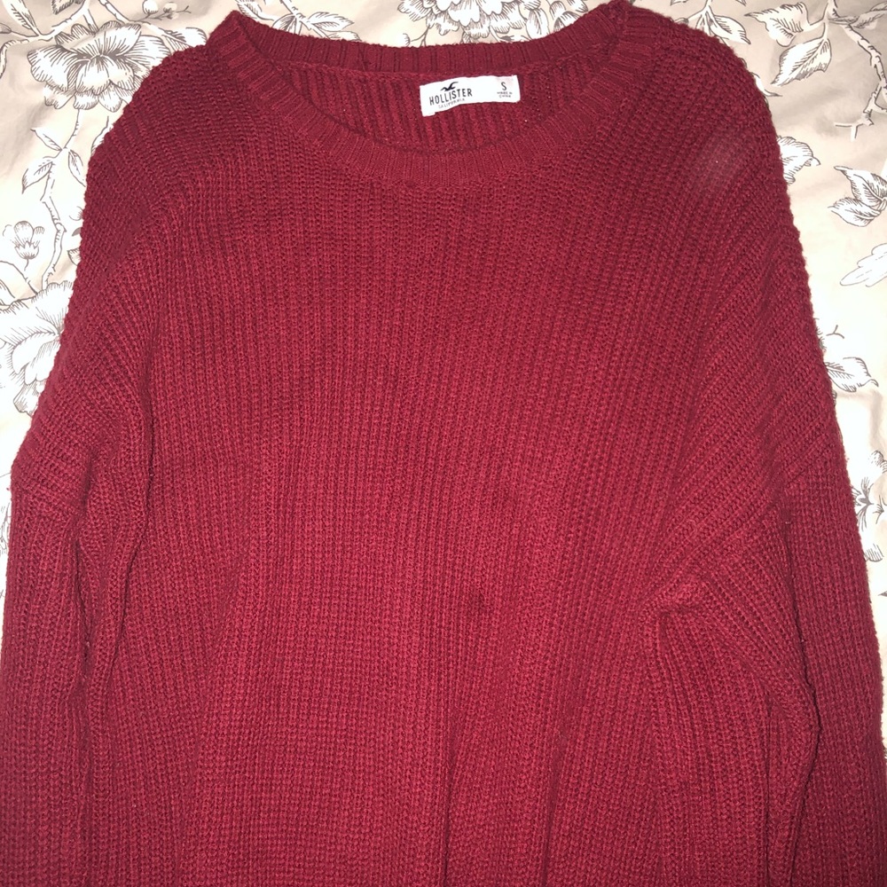 Red sweater